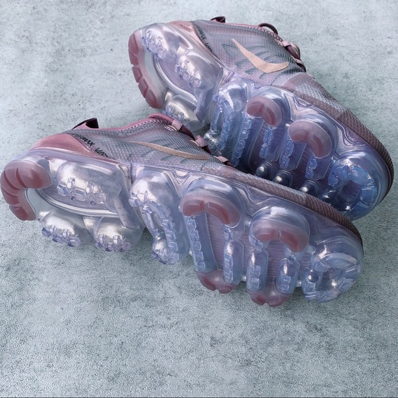 Nike Air VaporMax 2019 Plum Chalk - Picture 6 of 7